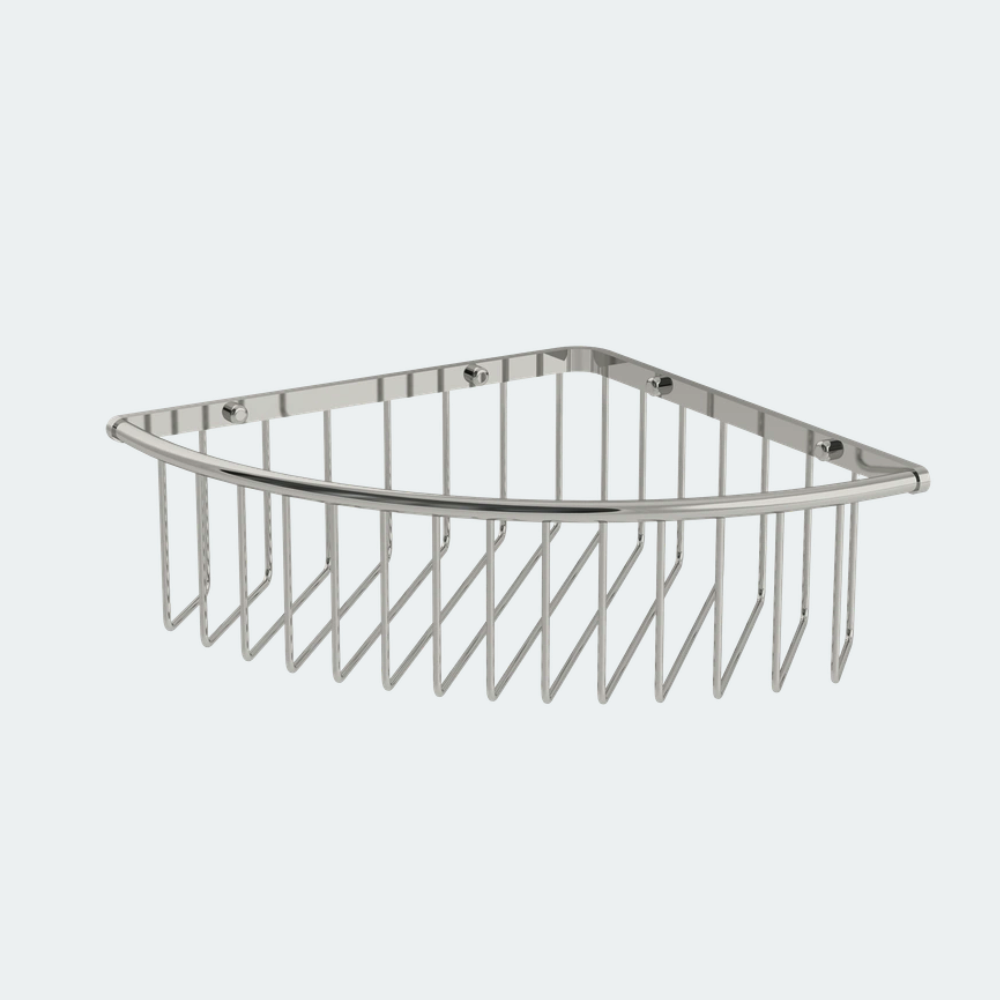 Coalbook Triangular Soap Basket DO7007BN  chrome