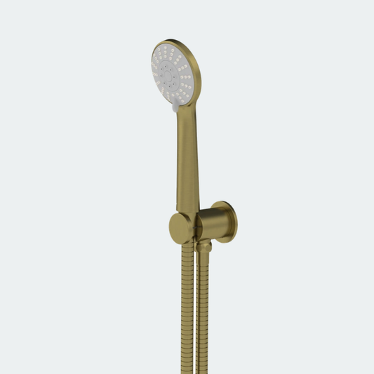 Coalbook Wall Outlet, Hose and Multifunction Handset CO4011 ( 4 Colours Available ) brass