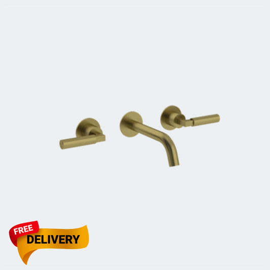 Coalbook Zurich 3th Wall Mounted Basin Mixer (165mm Spout) including Rough ZU1008 ( 4 Colours Available )
