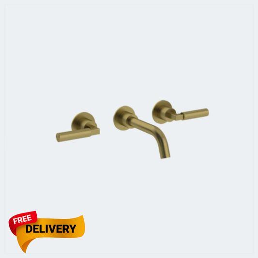 Coalbook Zurich 3th Wall Mounted Basin Mixer with Boss (165mm Spout) including Rough ZU1018 ( 4 Colours Available )