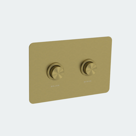 Coalbook flush plate (DOTS) CO7020 brass