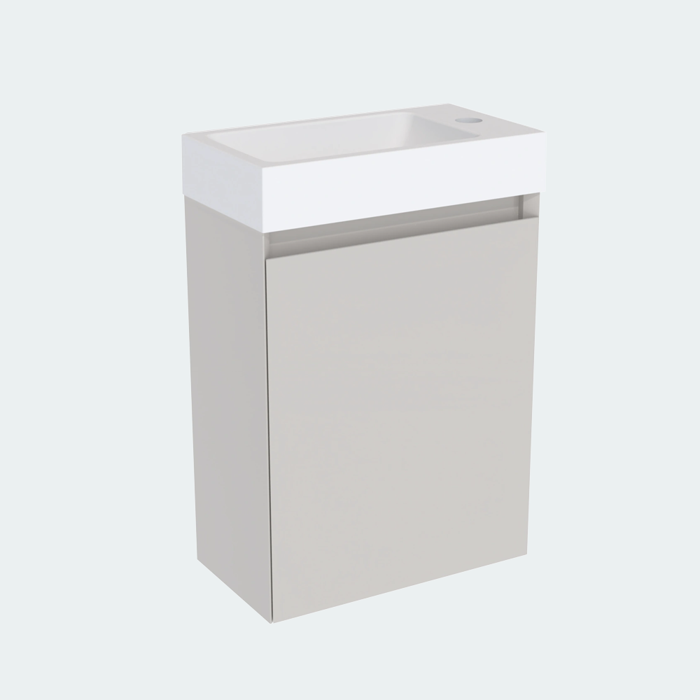 Coalbrook Decimal 400mm Cloakroom Vanity Unit Right Hand DV904R float 5