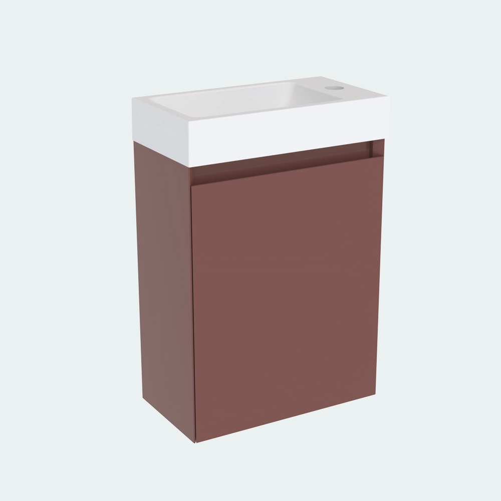 Coalbrook Decimal 400mm Cloakroom Vanity Unit Right Hand DV904R float 6