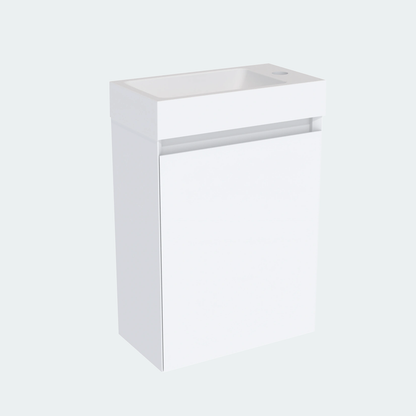 Coalbrook Decimal 400mm Cloakroom Vanity Unit Right Hand DV904R float 7
