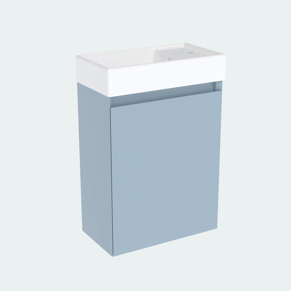 Coalbrook Decimal 400mm Cloakroom Vanity Unit Right Hand DV904R port 4