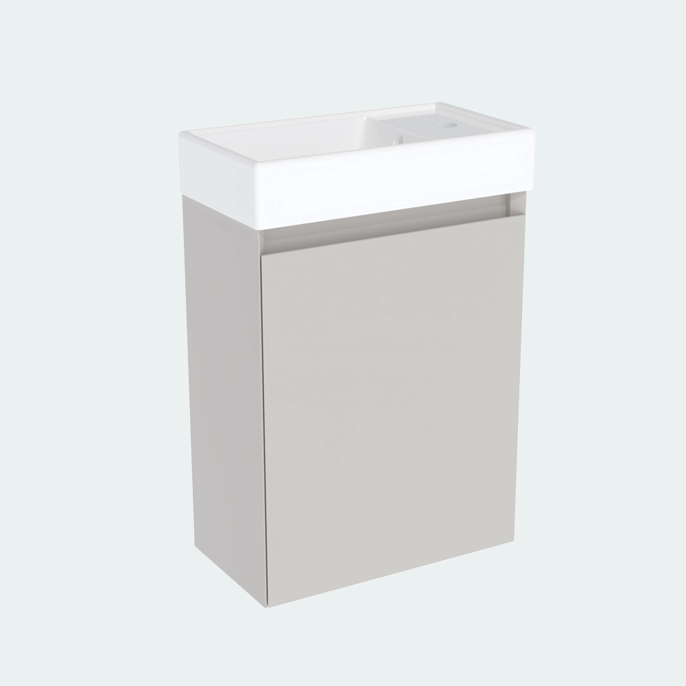 Coalbrook Decimal 400mm Cloakroom Vanity Unit Right Hand DV904R port 5