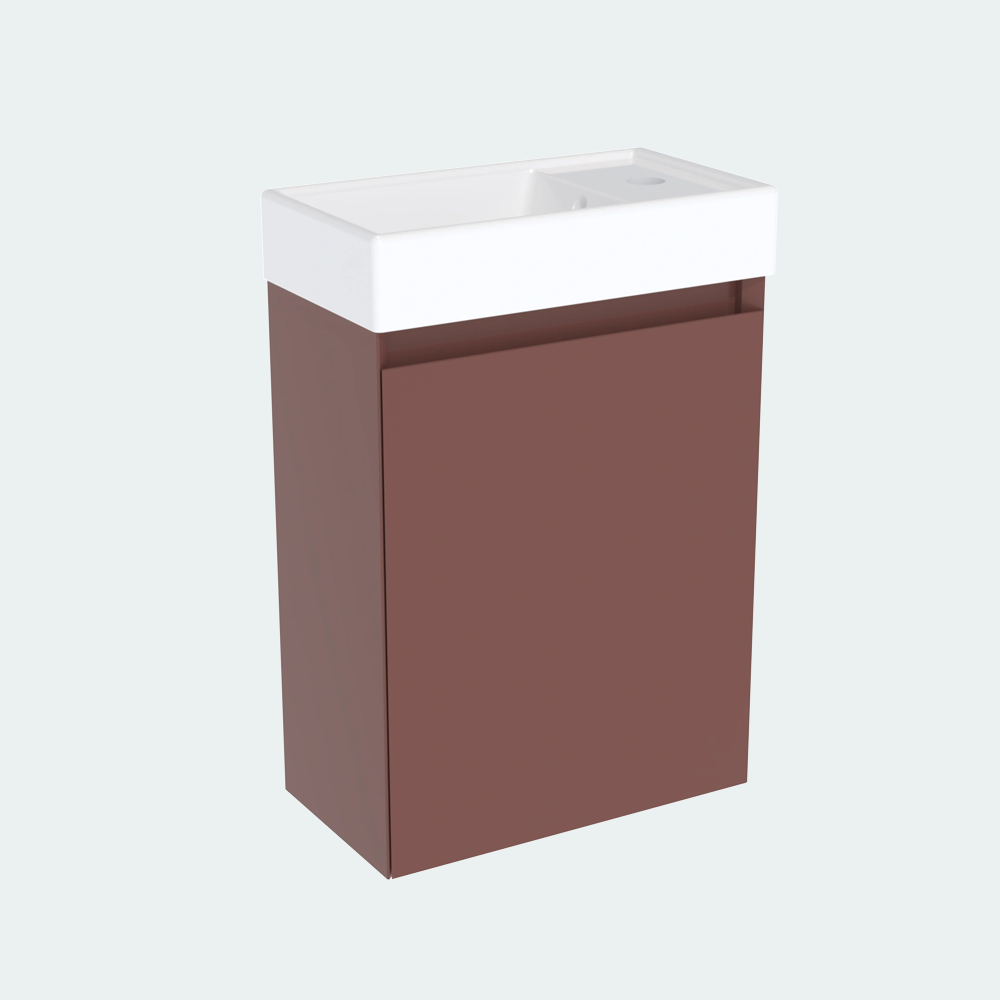 Coalbrook Decimal 400mm Cloakroom Vanity Unit Right Hand DV904R port 6
