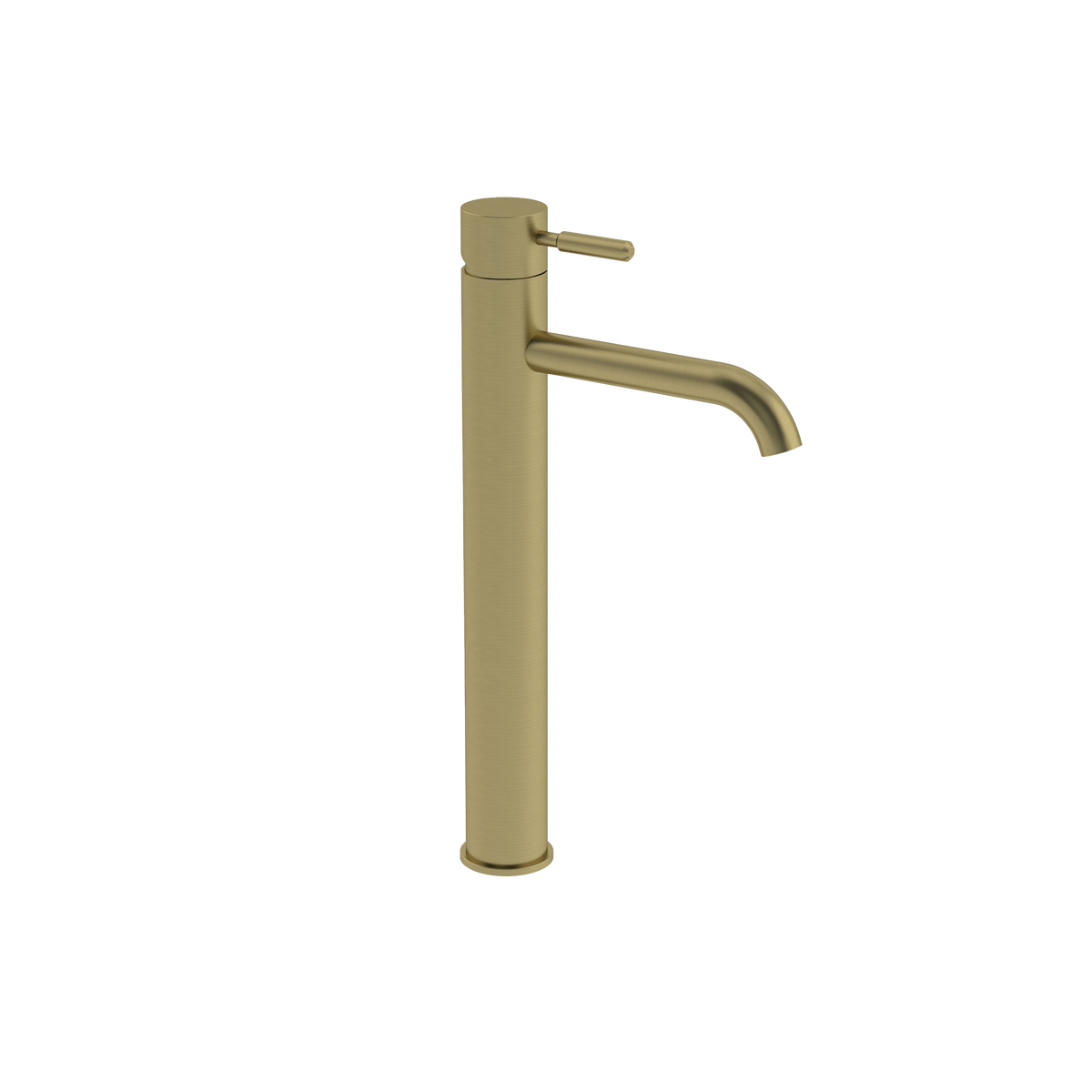 Coalbrook Domo Tall Mono Basin Mixer DO1024 – Brushed Brass
