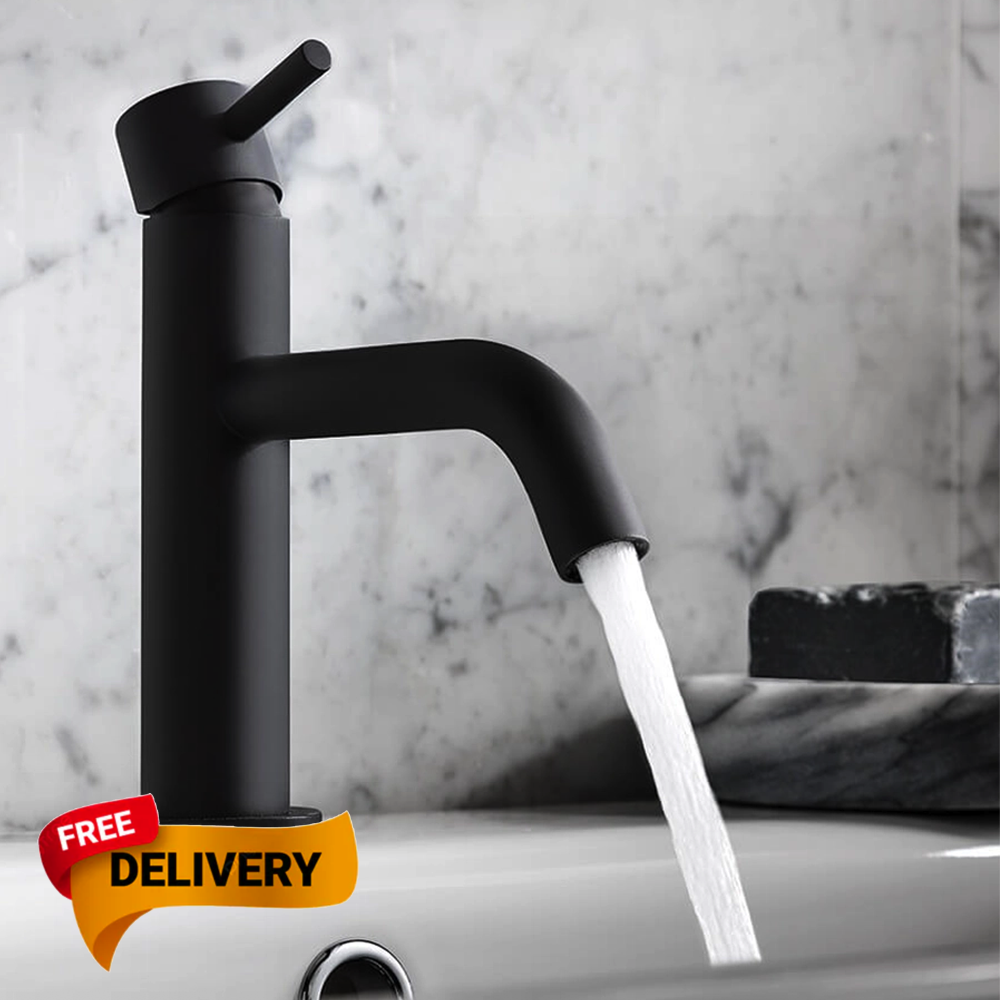 Crosswater MPRO Basin Monobloc Mixer Tap black