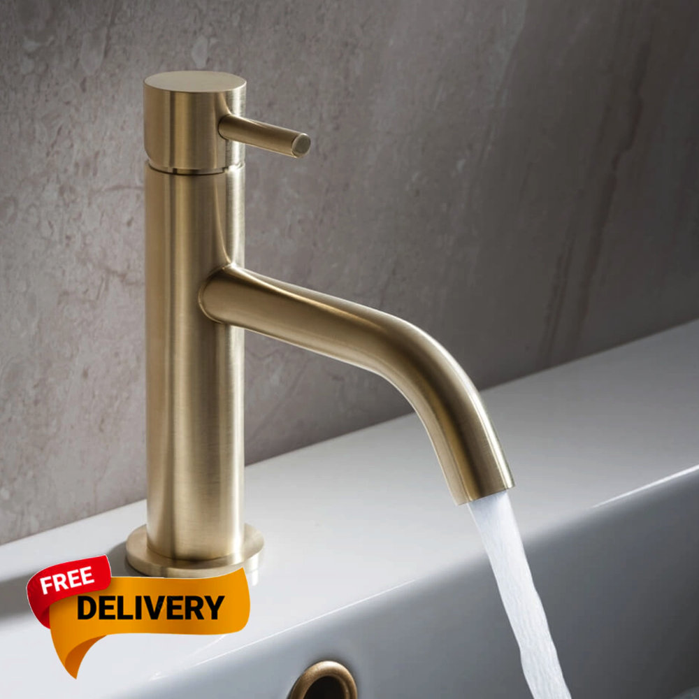 Crosswater MPRO Basin Monobloc Mixer Tap  brass