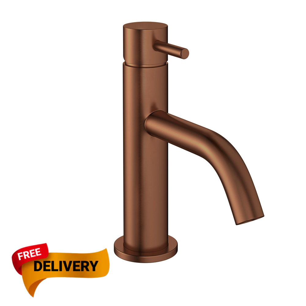 Crosswater MPRO Basin Monobloc Mixer Tap  bronze