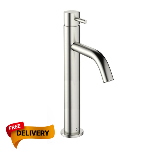 Crosswater MPRO Basin Tall Mixer Tap  stainless
