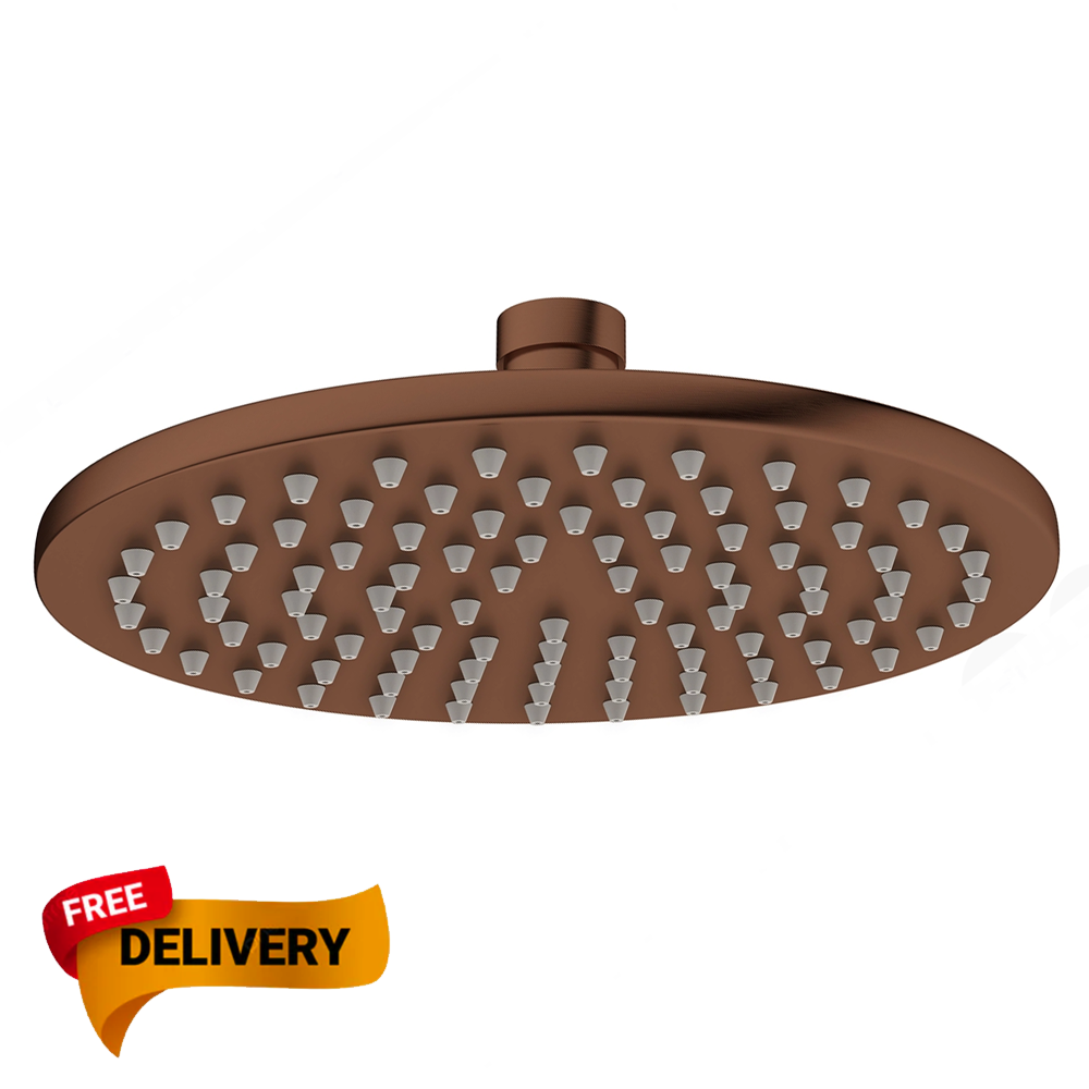 Crosswater MPRO Fixed Shower Head 200mm  bronze