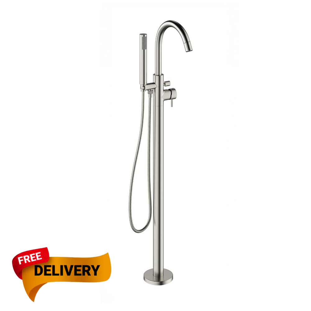 Crosswater MPRO Floorstanding Bath and Shower Mixer Tap stainless