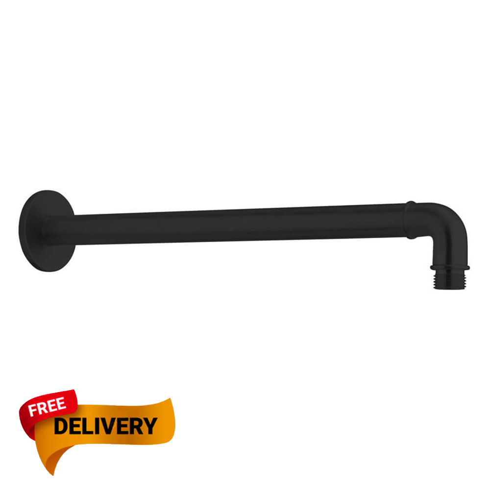 Crosswater MPRO Industrial 330mm Shower Arm  black