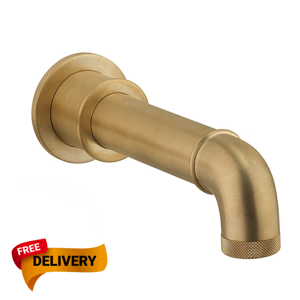 Crosswater MPRO Industrial Bath Spou brass
