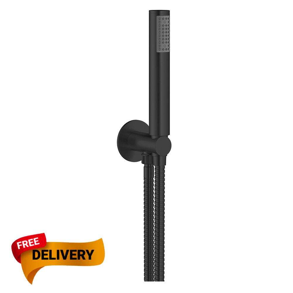 Crosswater MPRO Shower Handset with Wall Outlet and Hose slate
