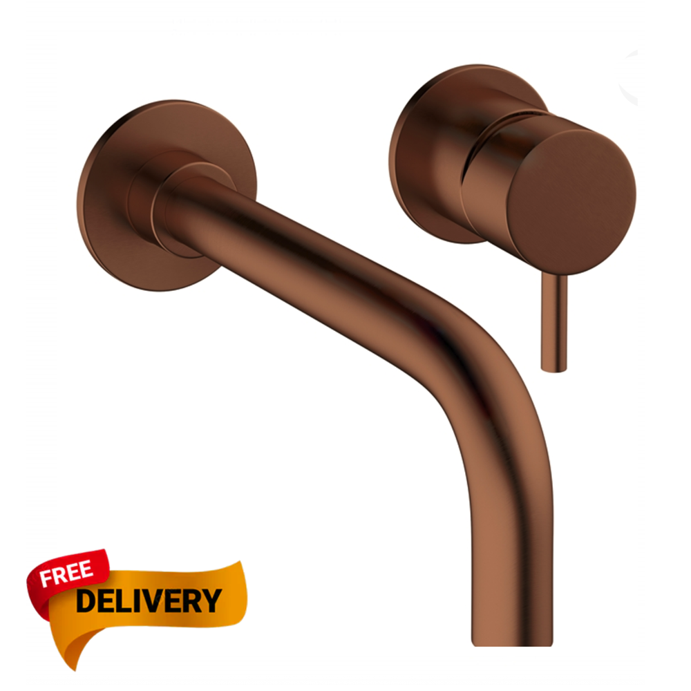 Crosswater MPRO Wall Mounted Basin Mixer Tap bronze