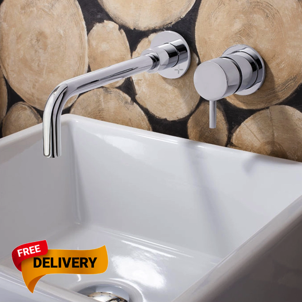 Crosswater MPRO Wall Mounted Basin Mixer Tap chrome