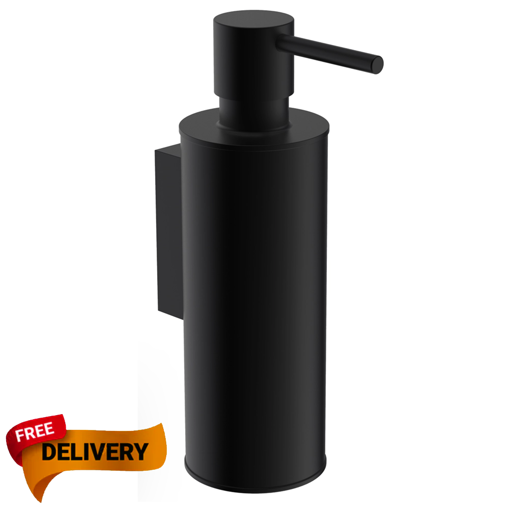 Crosswater MPRO Wall Mounted Soap Dispenser black