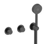 Coalbrook Decca Maestro concealed thermostatic shower with 2 way diverter and handshower in gunmetal, DC3054