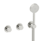 Coalbrook Domo Maestro concealed thermostatic shower with 2 way diverter and handshower in chrome, DO3054