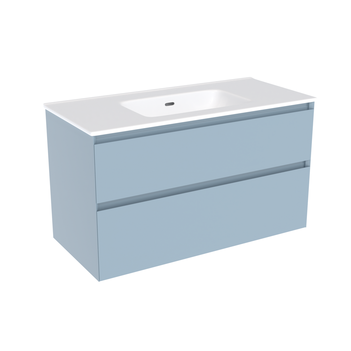 Coalbrook Decimal 1000mm Vanity Unit DV9100 Metric Marine, Port ceramic basin
