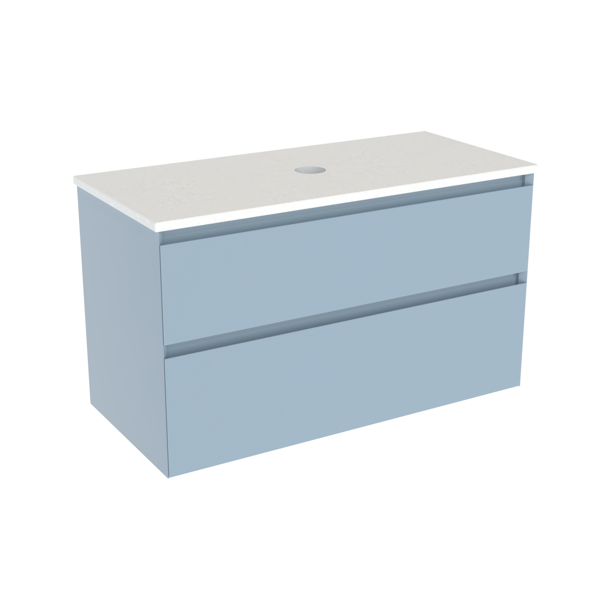 Coalbrook Decimal 1000mm Vanity Unit DV9100 Metric Marine, Beach Blanket quartz countertop