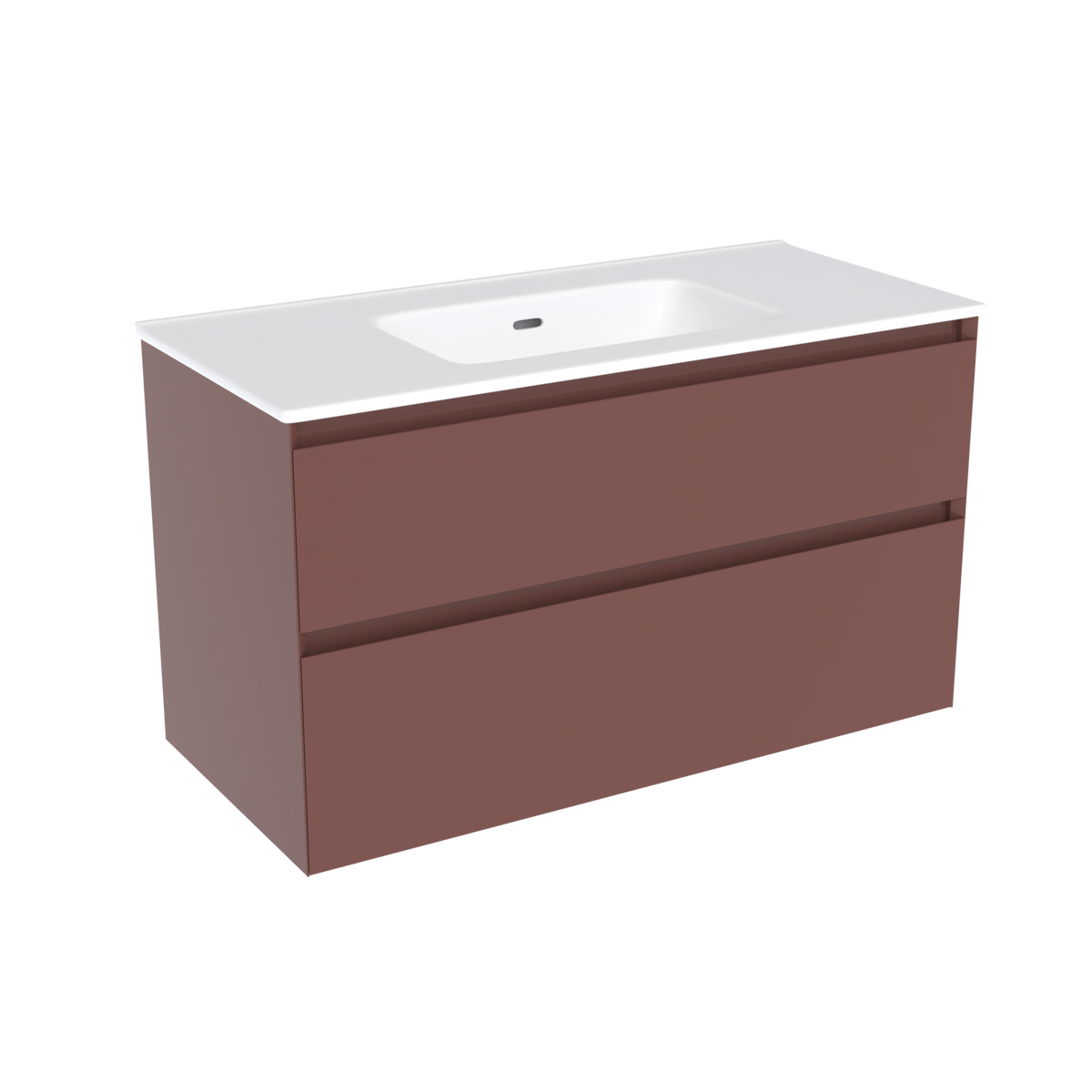 Coalbrook Decimal 1000mm Vanity Unit DV9100 Tenth Tuscan, Port ceramic basin