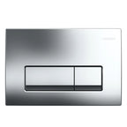 Geberit Delta50 Dual Flush Plate in Gloss Chrome