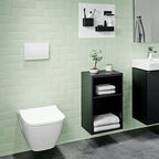 Geberit Delta50 Dual Flush Plate in Alpine White