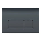 Geberit Delta50 Dual Flush Plate in Matt Black
