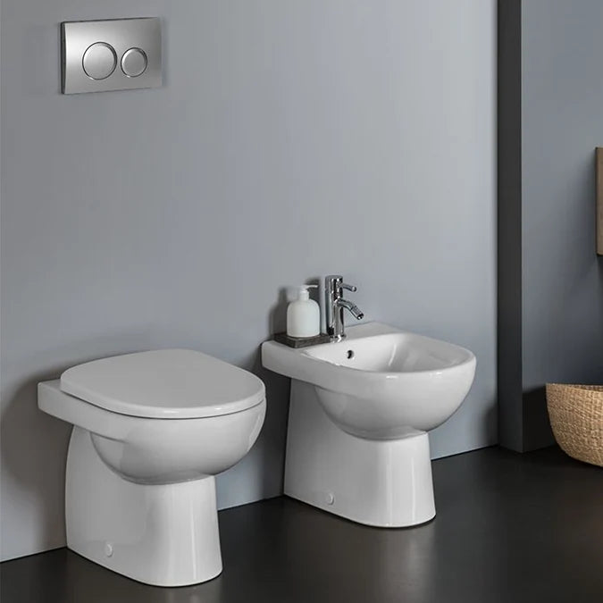 Geberit Delta 12cm Concealed Cistern with Delta20 Flush Plate