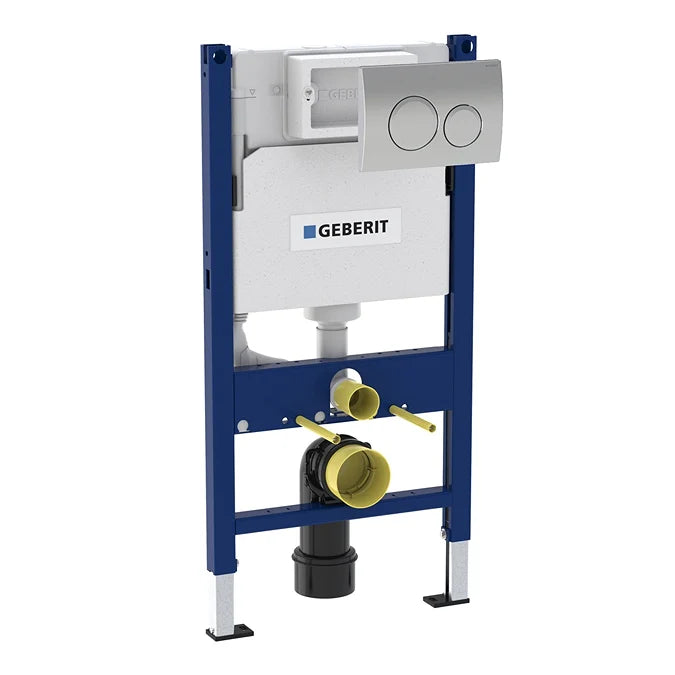 Geberit Duofix 980mm Frame & Delta Cistern with Delta20 Flush Plate