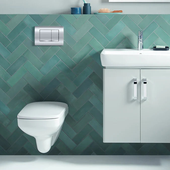 Geberit Duofix 980mm Frame & Delta Cistern with Delta30 Flush Plate