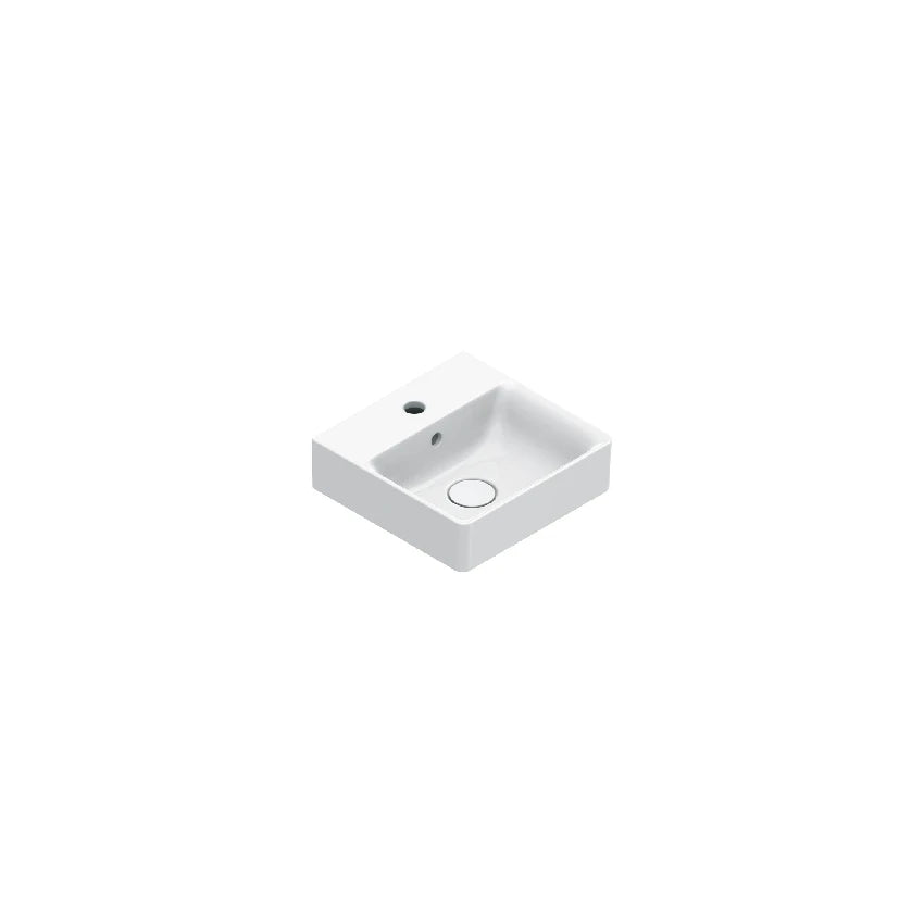 Catalano Elice 35 basin in gloss white