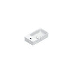 Catalano Elice 45 cloakroom basin, right-hand bowl
