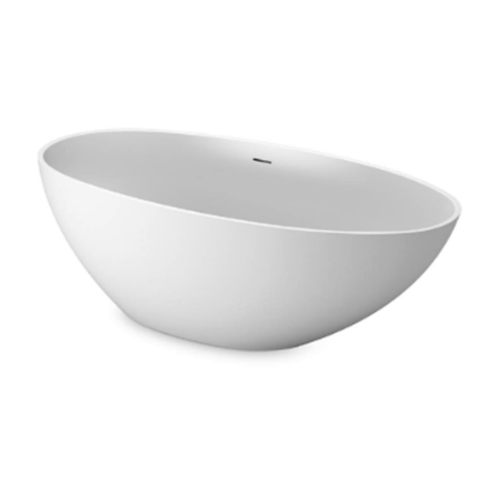 Emporio Bagno Pera 160 Surface Freestanding Stone White & Colour Bath  white