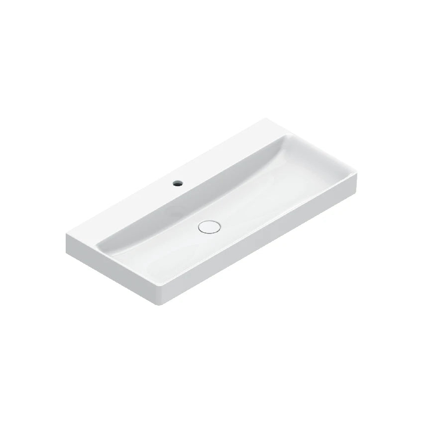 Catalano Elice 100 furniture basin in gloss white