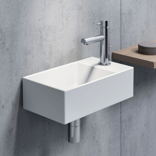 GSI Kube X 40 x 23 Wall Mounted Basin