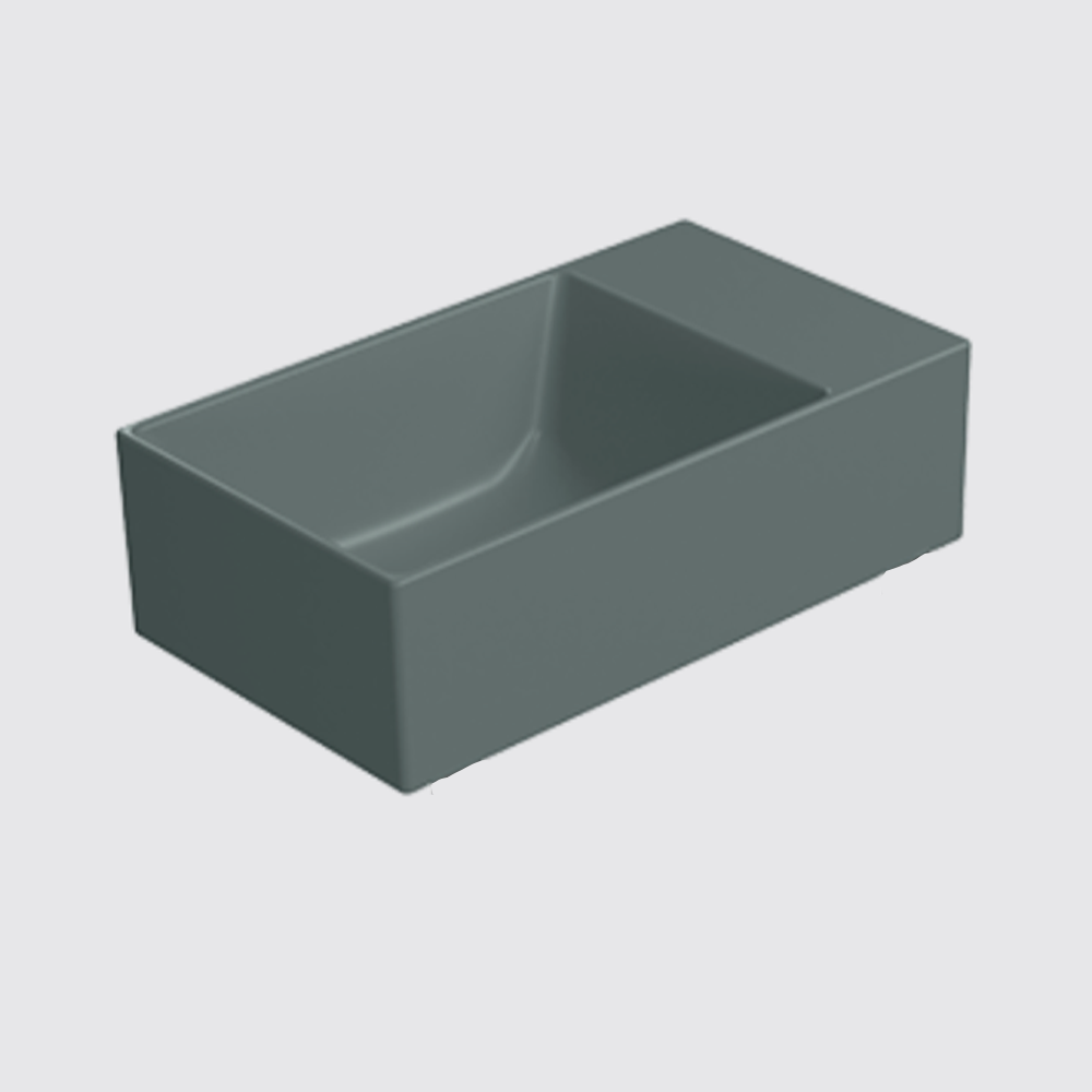 GSI Kube X 40 x 23 Wall Mounted Basin  1