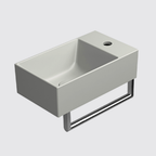 GSI Kube X 40 x 23 Wall Mounted Basin  10