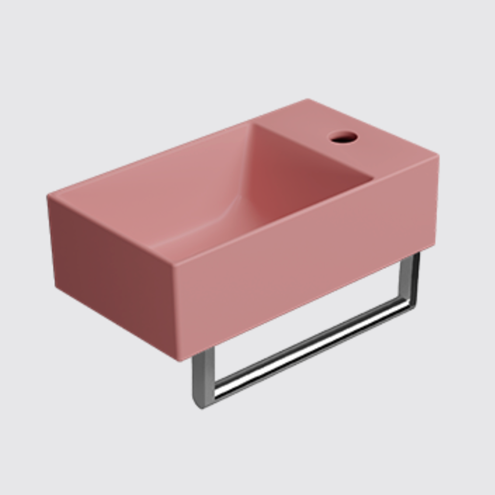 GSI Kube X 40 x 23 Wall Mounted Basin  8