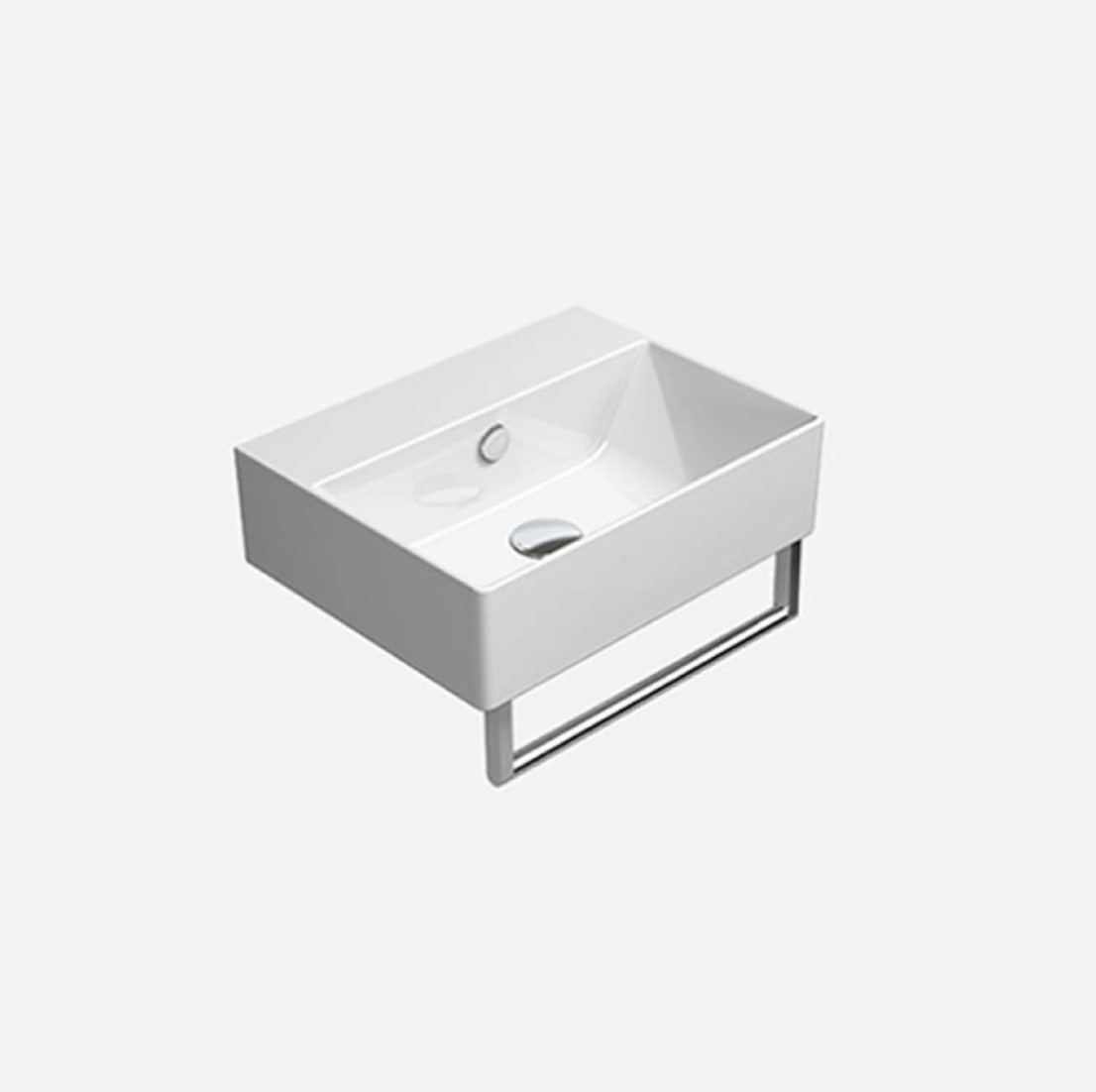GSI Kube X 50 x 47 Wall Mounted Basin