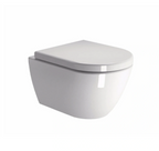 GSI Pura 50 Rimless Wall Hung Toilet & Soft Close Seat