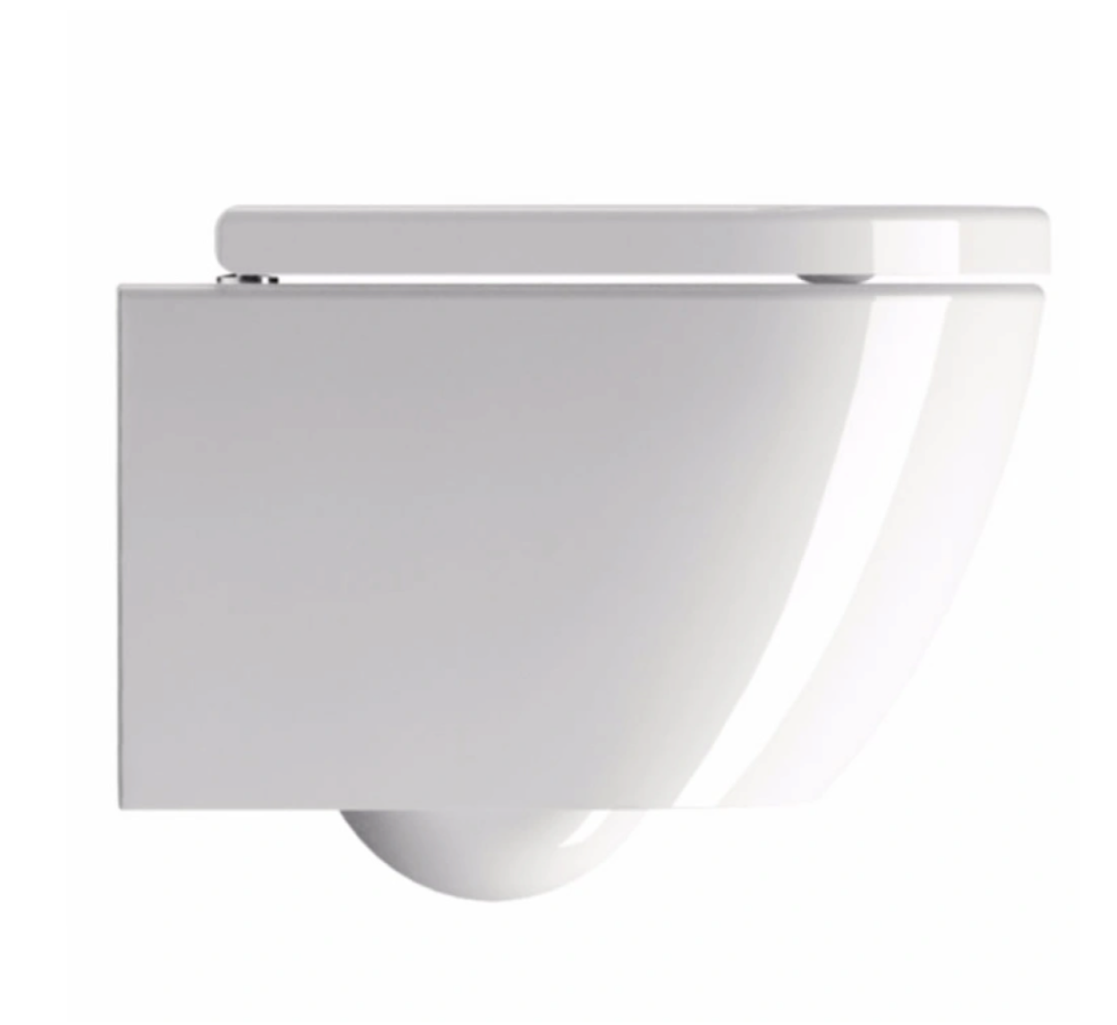GSI Pura 50 Rimless Wall Hung Toilet & Soft Close Seat