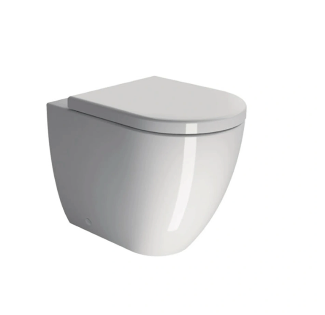 GSI Pura 55 Rimless Back To Wall WC & Soft Close Seat