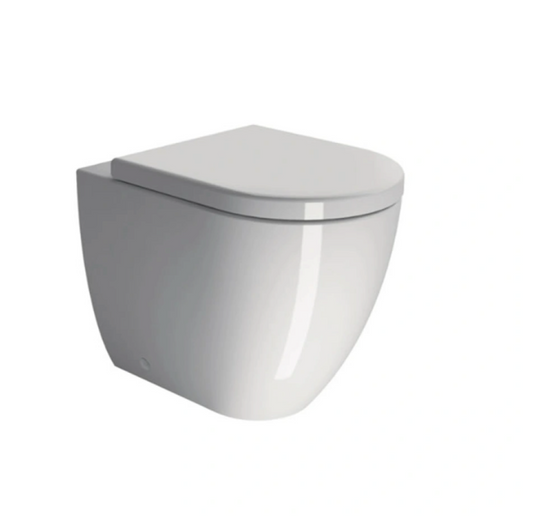 GSI Pura 55 Rimless Back To Wall WC & Soft Close Seat