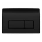 Geberit Delta50 Dual Flush Plate in Black