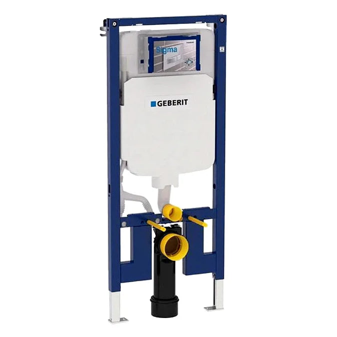 Geberit Duofix 1140mm Slimline WC Frame with Sigma 8cm Cistern